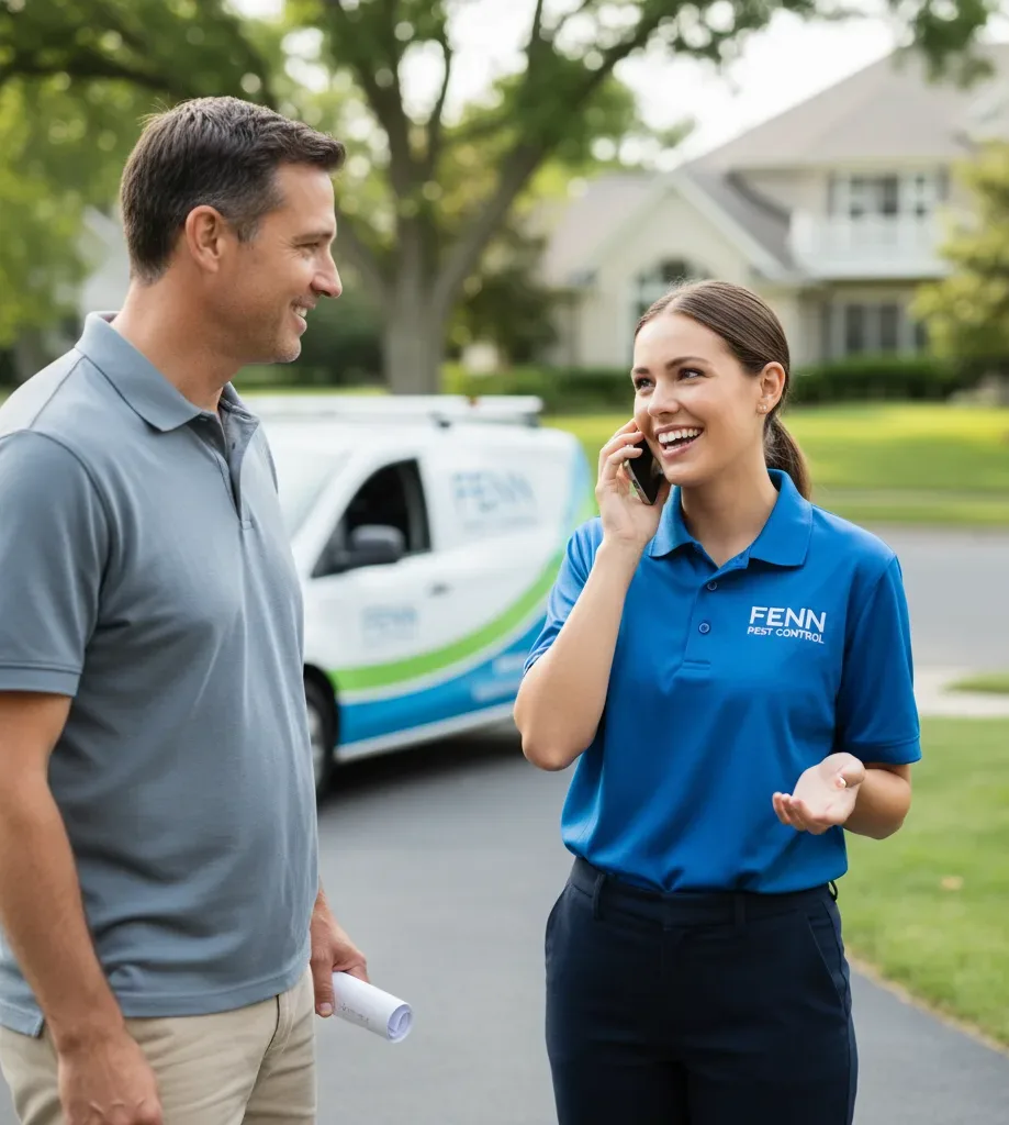 Fenn Pest Control customer support in Young America